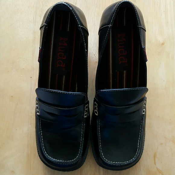 Ladies wide heels