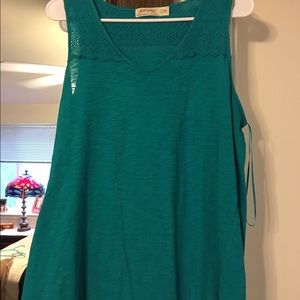 Teal Tank Top