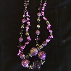 Charming Charlie's necklace & earrings set