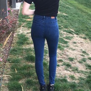 BDG Urban Outfitters High Rise Seam Jean Ankle