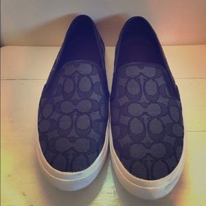 Coach slip ons