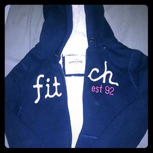 A&F kids jacket sz Large (fits a womans small)