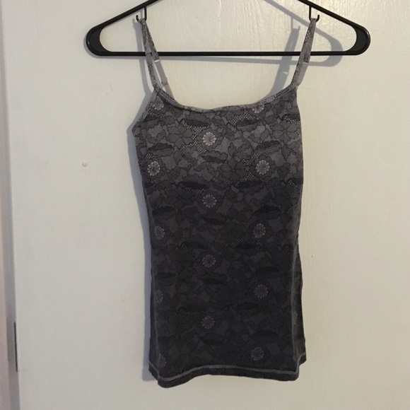 Express sexy cami XS black lace pattern