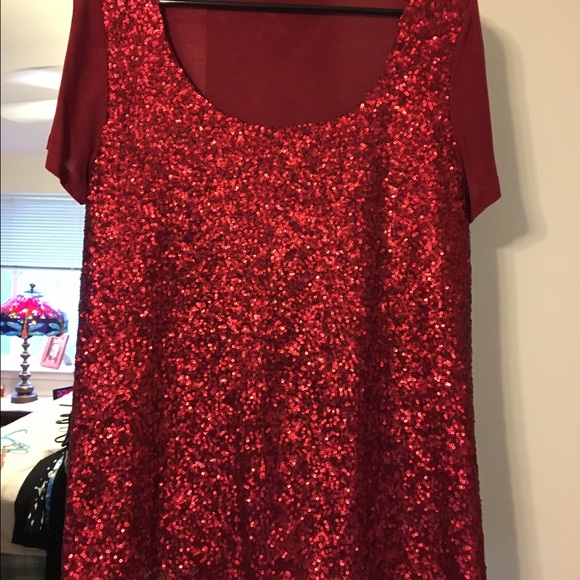 Jeans By Buffalo Sequined Shirt