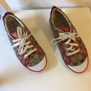 Coach Sneakers Size 8.5 BARLEY WORN