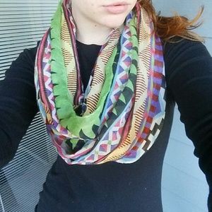 Tribal print fashion scarf