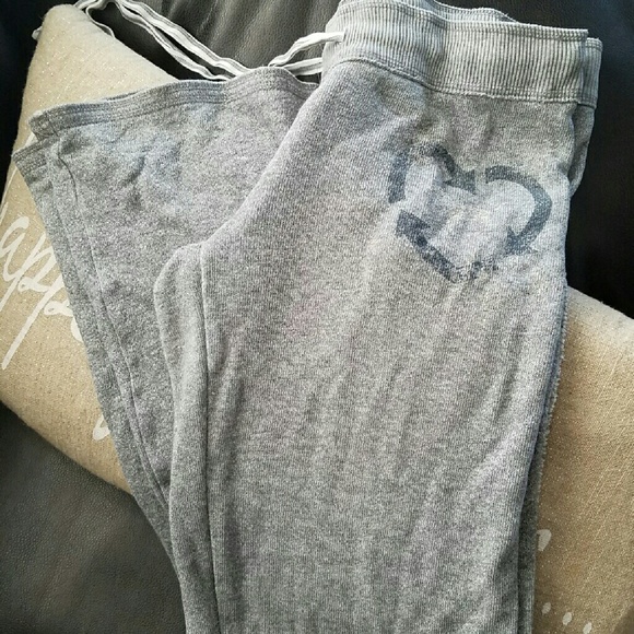 Sparkly Victoria's secret sweat pants