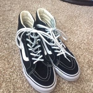 Vans Shoes - Black and white sk8 hi slim Vans Shoes - Black and white sk8 hi slim