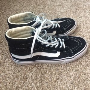 Vans Shoes - Black and white sk8 hi slim Vans Shoes - Black and white sk8 hi slim