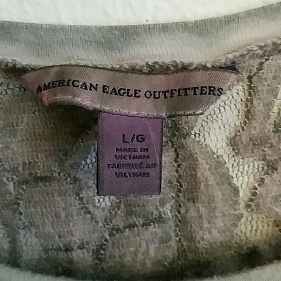 AEO lace back crop top - Picture 3 of 3