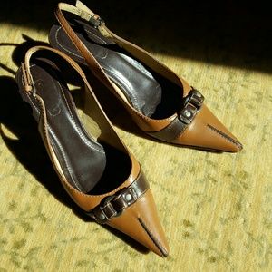 sling back fall shoes