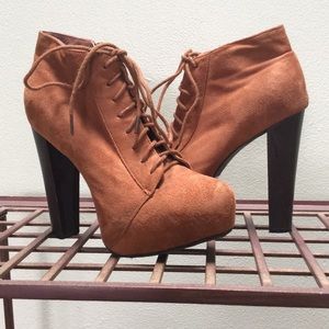 Platform booties