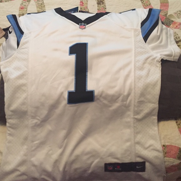 Cam Newton official NFL Nike jersey.