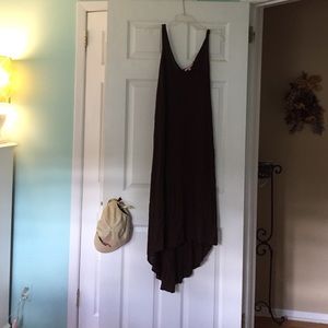 Brown long dress