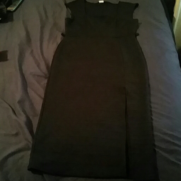 Navy blue body Con dress