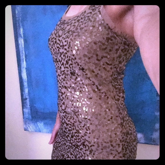 Max Studio sequins mini dress