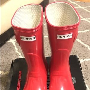 Hunter Rain Boots Original Red Short