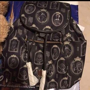 NWT Disney Dooney Burke Haunted Mansion backpack