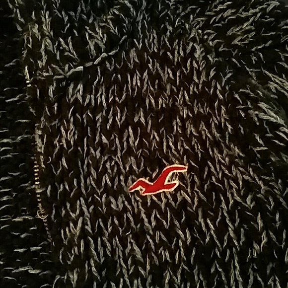 HOLLISTER NITTED ZIPPER SWEATER - Picture 3 of 4