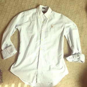 Slim fit Ralph Lauren women's oxford shirt