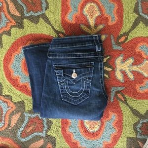 True Religion Dark Wash Size 25 Jeans