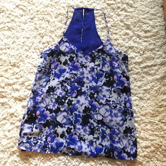 Reversible Floral Tank