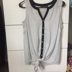 Set of two! Tie front top from The Limited.