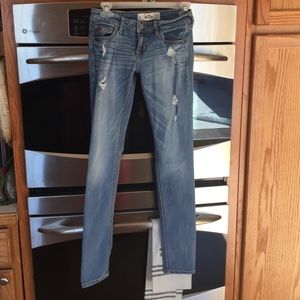 light wash Hollister Skinny jeans