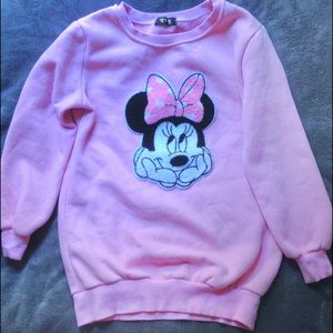 Cute Minnie Mouse Sweatshirt