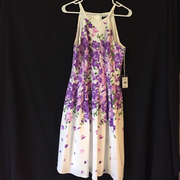 Adrianna Papell floral dress