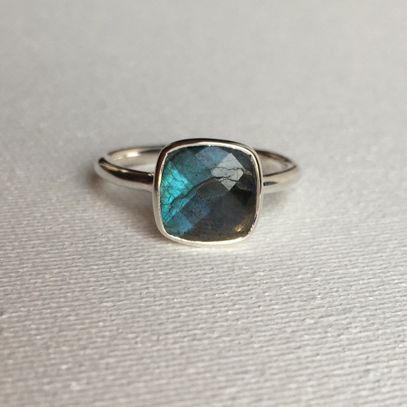 Jewelry - Faceted Labradorite & Sterling Silver Ring
