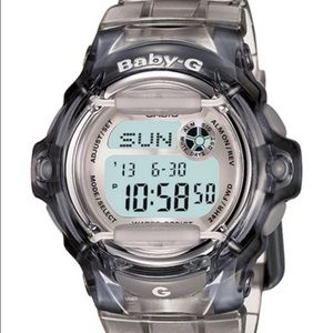 Baby G "G shock" jelly watch