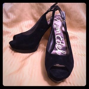 Sam Edelman Black Penelope Slingback