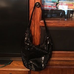 New Black Sequined Bag-NWOT-Final Reduction