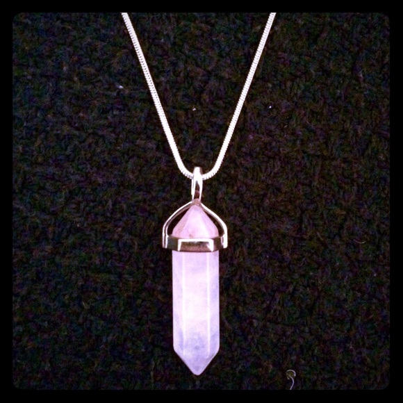 Rose Quartz necklace!