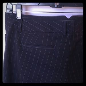 Express Editor Pinstriped Pants - 6R