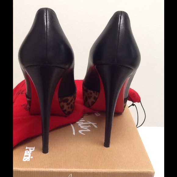 Christian Louboutin Maggie 140 Pony Leopard Pump $PRICE DROP⬇️ - Picture 2 of 5