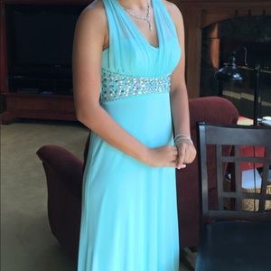 Open back prom dress!