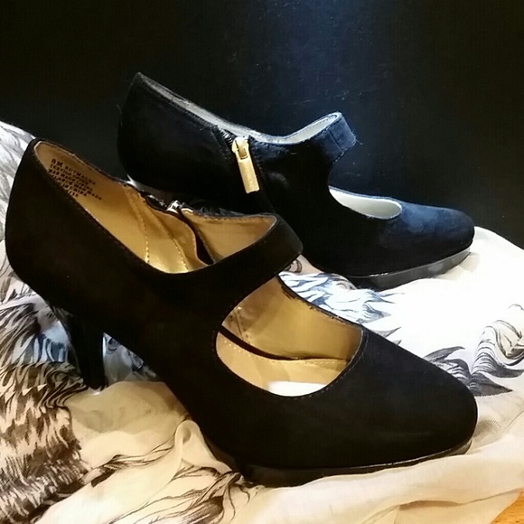 Mary Jane Meets Suede Micro