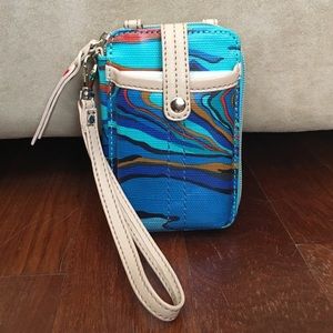 Smartphone Wristlet Convertible Cross Body Bag