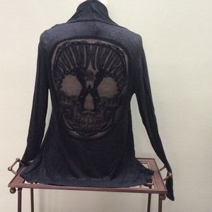 Skull cardigan
