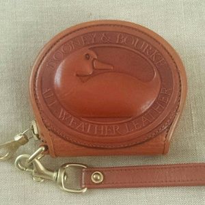Dooney & Bourke leather coin purse mint condition