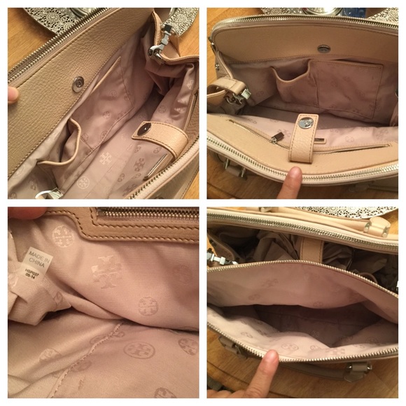 X SOLD $535 Beautiful light oak Tory Burch Mercer - Picture 3 of 4