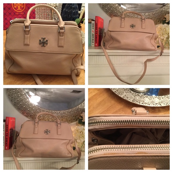 X SOLD $535 Beautiful light oak Tory Burch Mercer - Picture 4 of 4