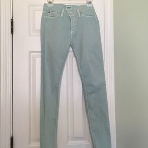 Hudson light blue colored skinny jeans