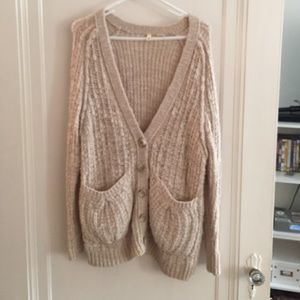 Anthropologie cardigan, MOTH brand.