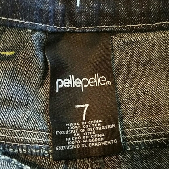 PELLEPELLE Sz 7 Game Controller Embroidered Jeans - Picture 4 of 4