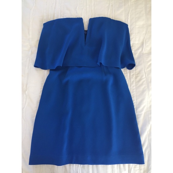 BCBG strapless dress
