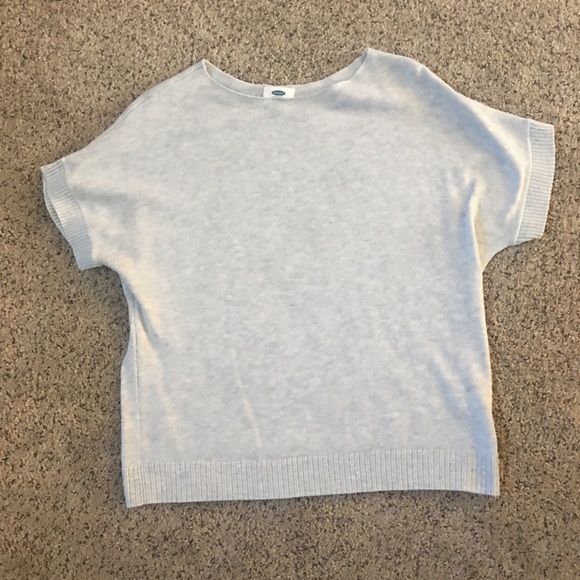 Gray sweater t-shirt