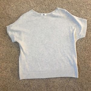 Gray sweater t-shirt